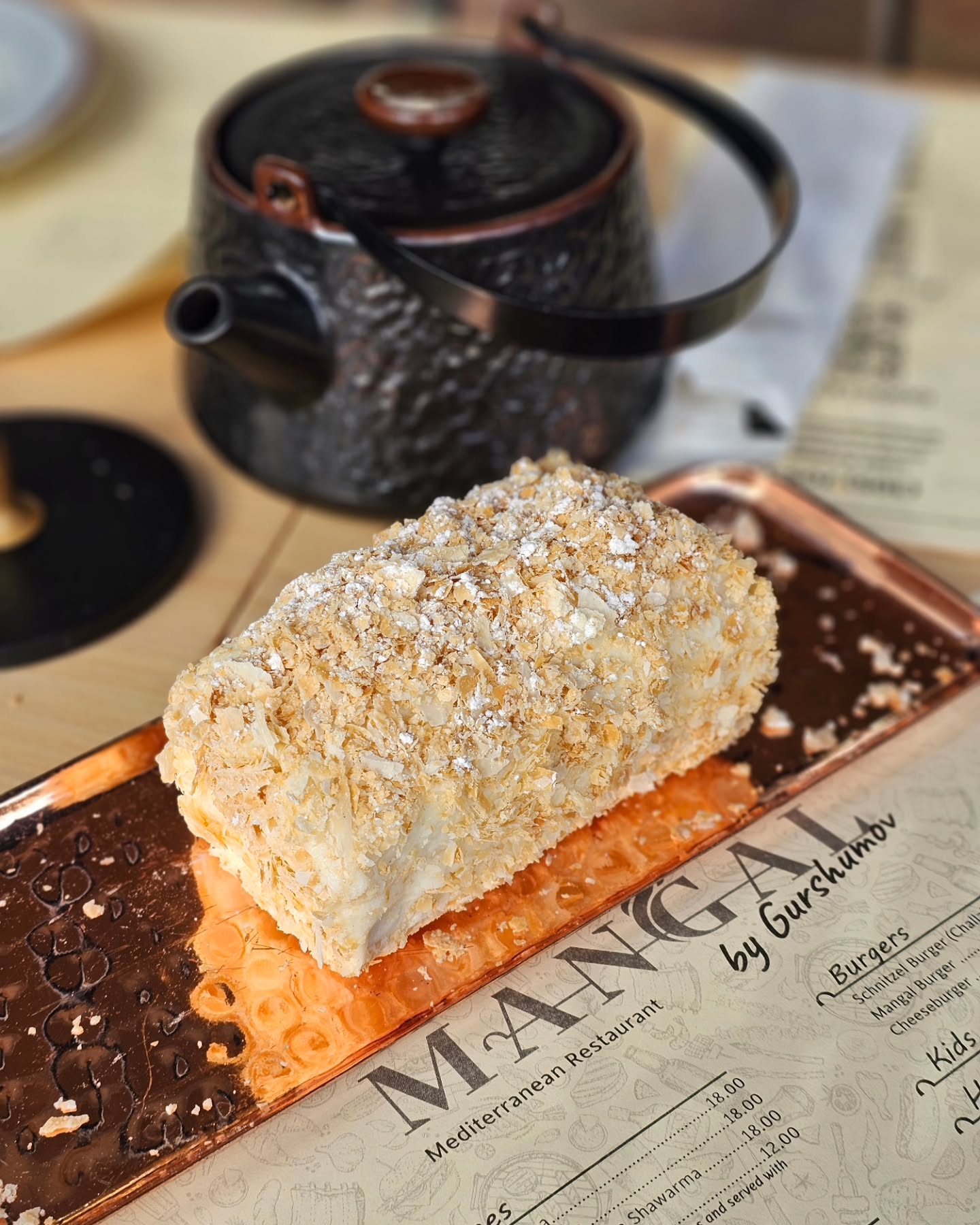 delicious homemade Napoleon At Mangal Delicious homemade Napoleon At Mangal